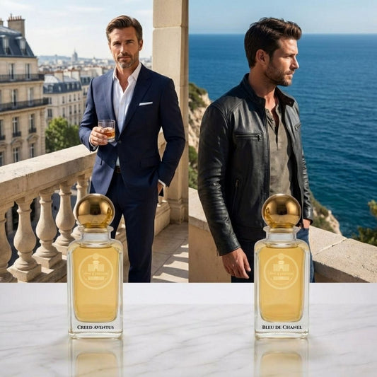 Creed Aventus + Bleu de Chanel