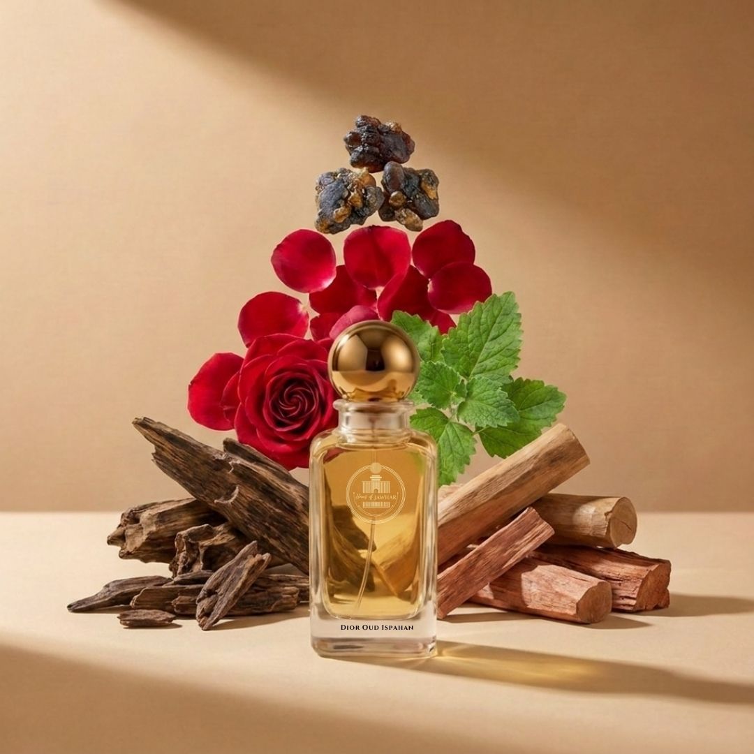 モノテーム 香水2本 Saffron&Rose Oud 100ml DI Oud Ispahan – Timeless Oud Rose Saffron Perfume – Haus Of Jawhar