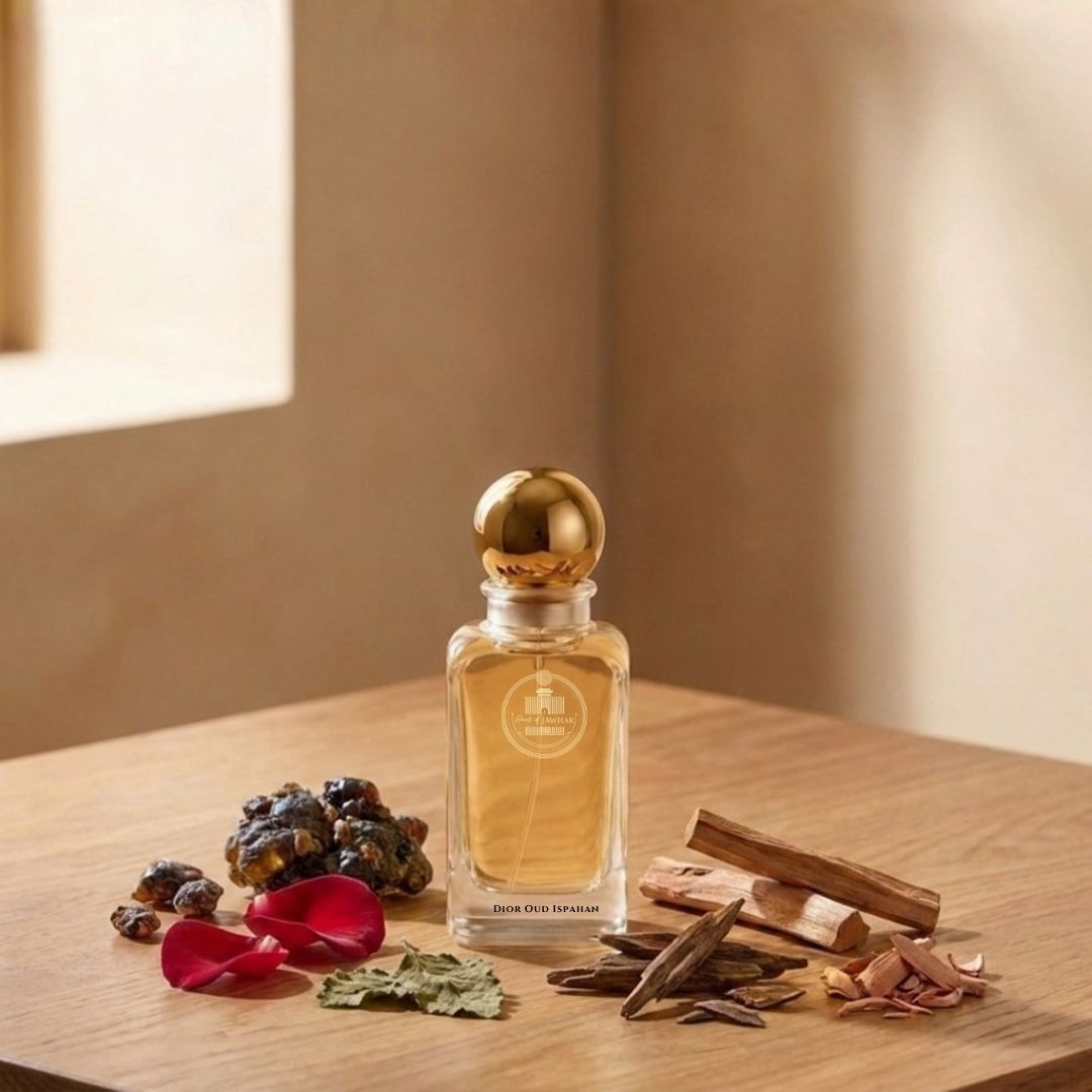 DI Oud Ispahan – Timeless Oud Rose Saffron Perfume – Haus Of Jawhar