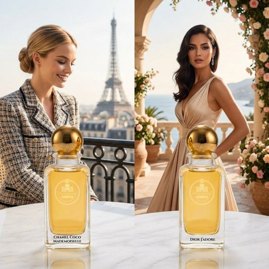 Chanel Coco Mademoiselle + Dior J’adore