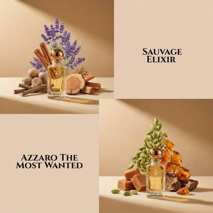 Sauvage Elixir + Azzaro The Most Wanted