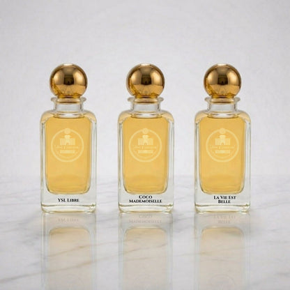 YSL Libre + Coco Mademoiselle + La Vie Est Belle