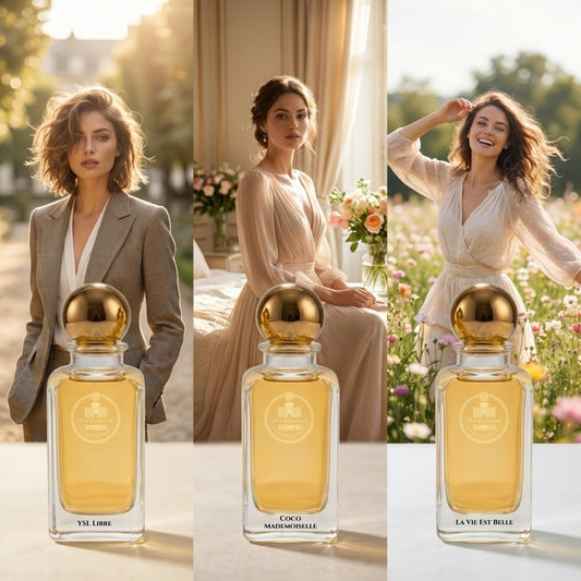 YSL Libre + Coco Mademoiselle + La Vie Est Belle