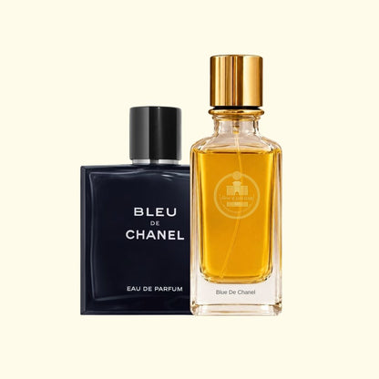 Haus Of Jawhar Bleu de Chanel perfume bottle with Bleu de Chanel fragrance reference.