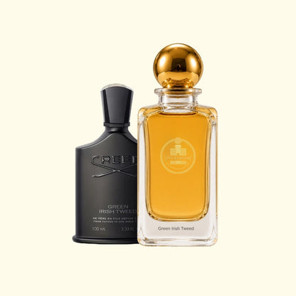 Haus Of Jawhar Green Irish Tweed perfume bottle with Green Irish Tweed fragrance reference.