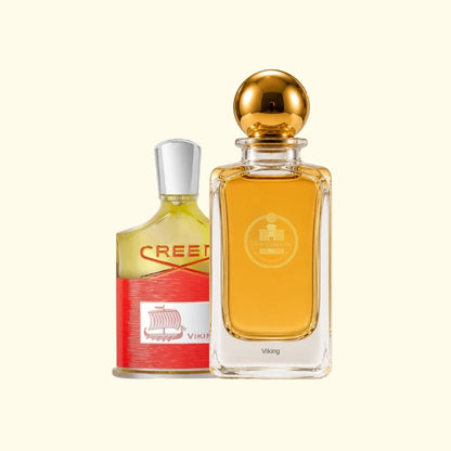 Haus Of Jawhar Viking perfume bottle with Viking fragrance reference.