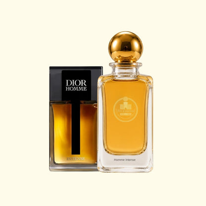 Haus Of Jawhar Homme Intense perfume bottle with Homme Intense fragrance reference.