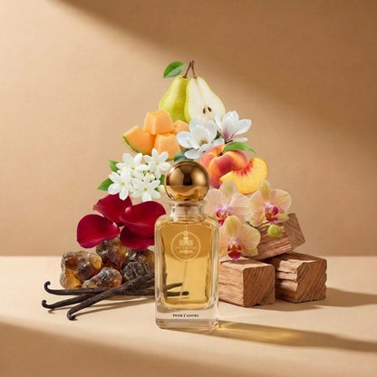 Haus Of Jawhar Dior J'adore perfume bottle with jasmine, ylang-ylang, rose and musk fragrance notes.