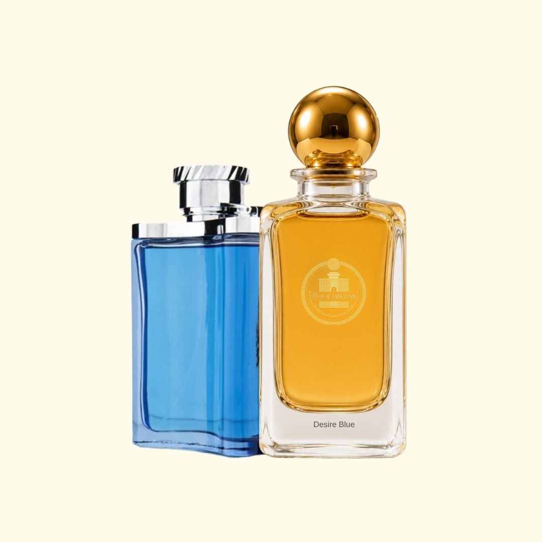Haus Of Jawhar Dunhill Blue perfume bottle with Dunhill Blue fragrance reference.