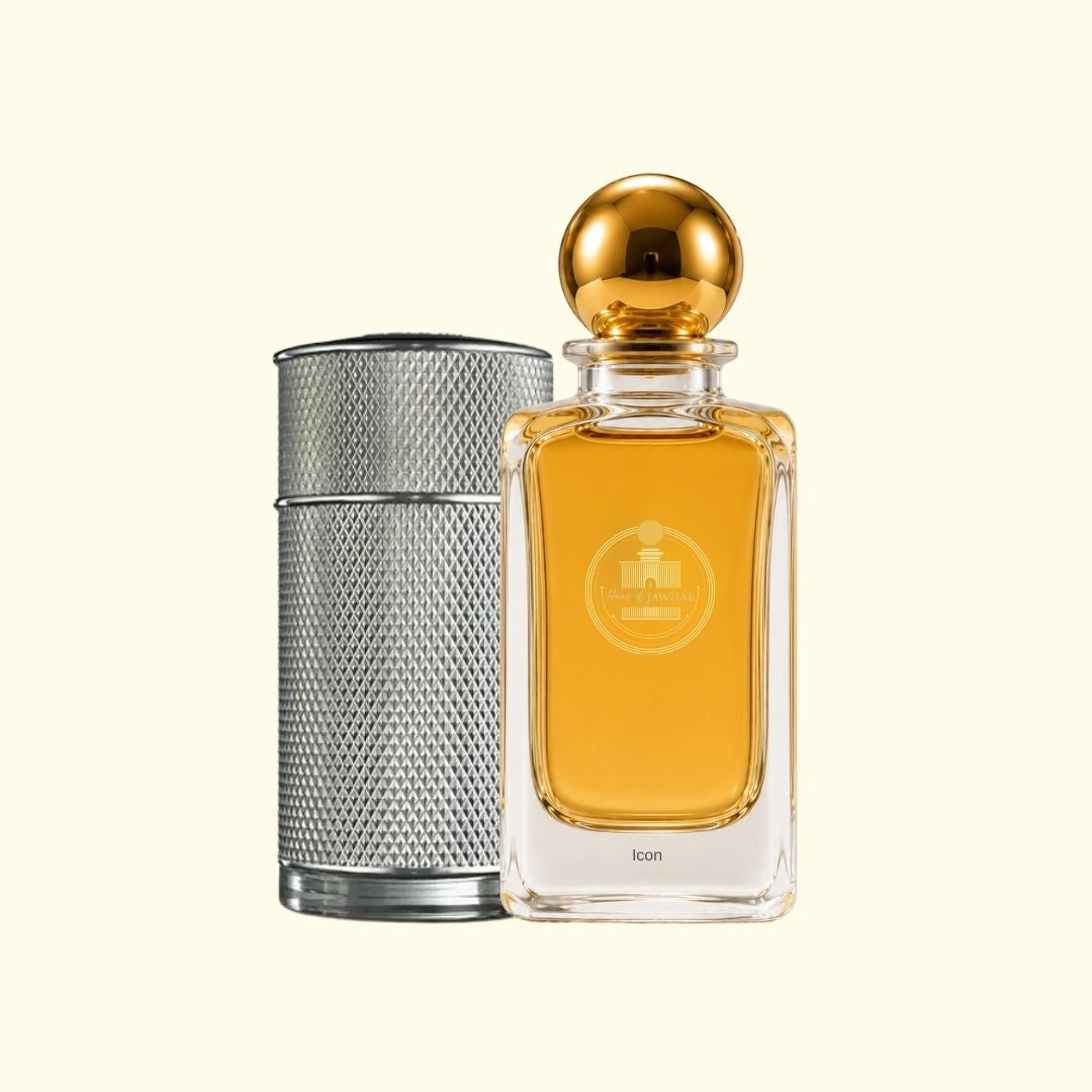Haus Of Jawhar Icon perfume bottle with Icon fragrance reference.