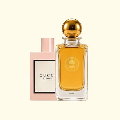 Haus Of Jawhar Gucci Bloom perfume bottle with Gucci Bloom fragrance reference.