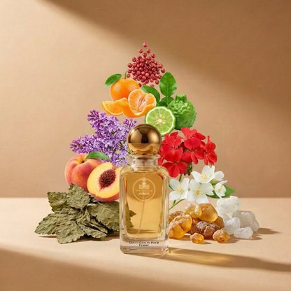Haus Of Jawhar Gucci Guilty Women perfume bottle with pink pepper, lilac, amber and patchouli fragrance notes.