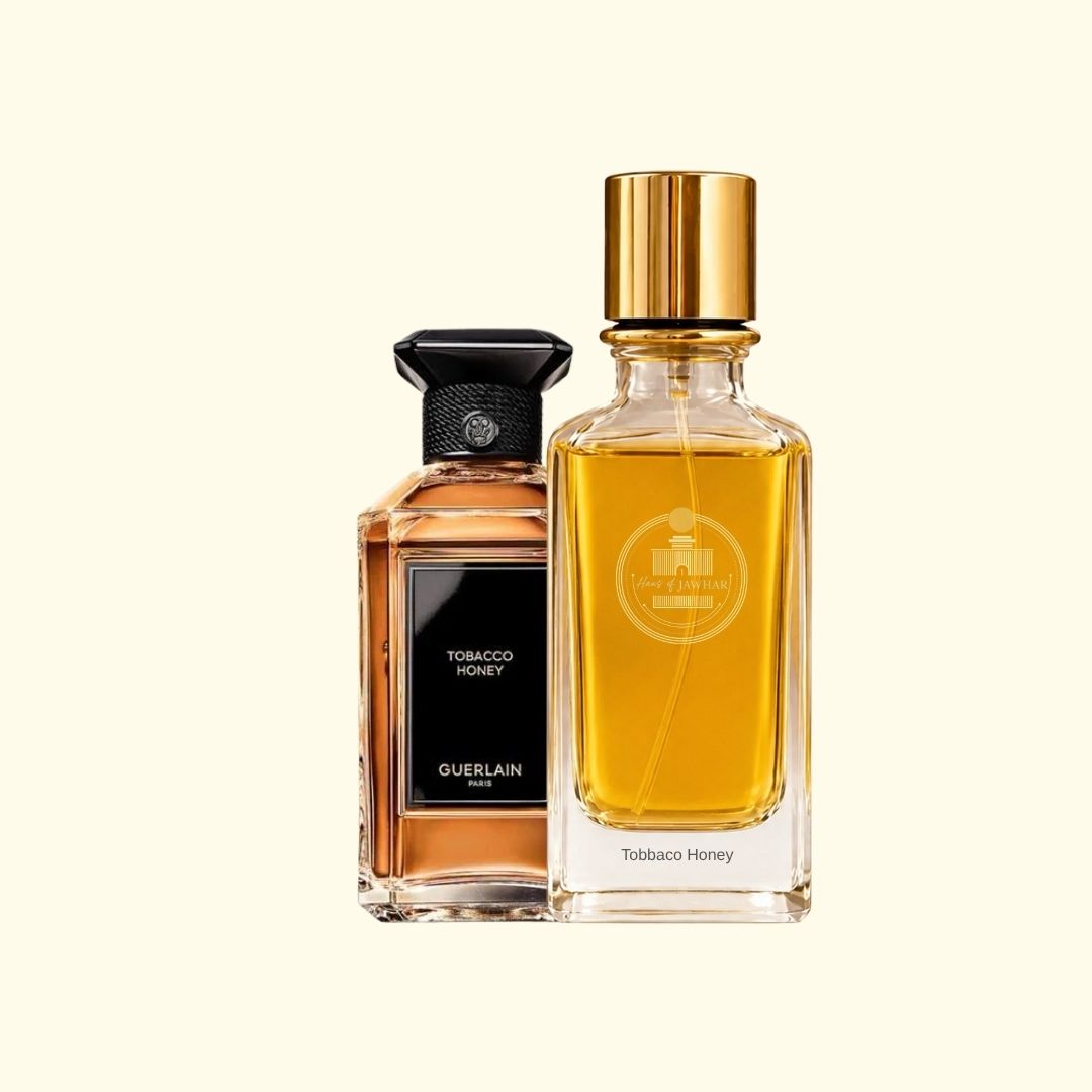 Haus Of Jawhar Guerlain Tobacco Honey perfume bottle with Guerlain Tobacco Honey fragrance reference.