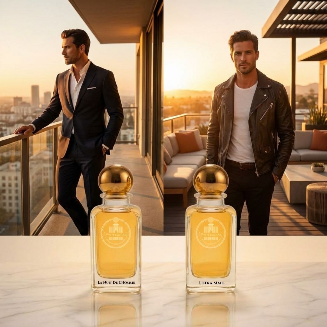 La Nuit De L’Homme and Ultra Male lifestyle collection by Haus Of Jawhar.