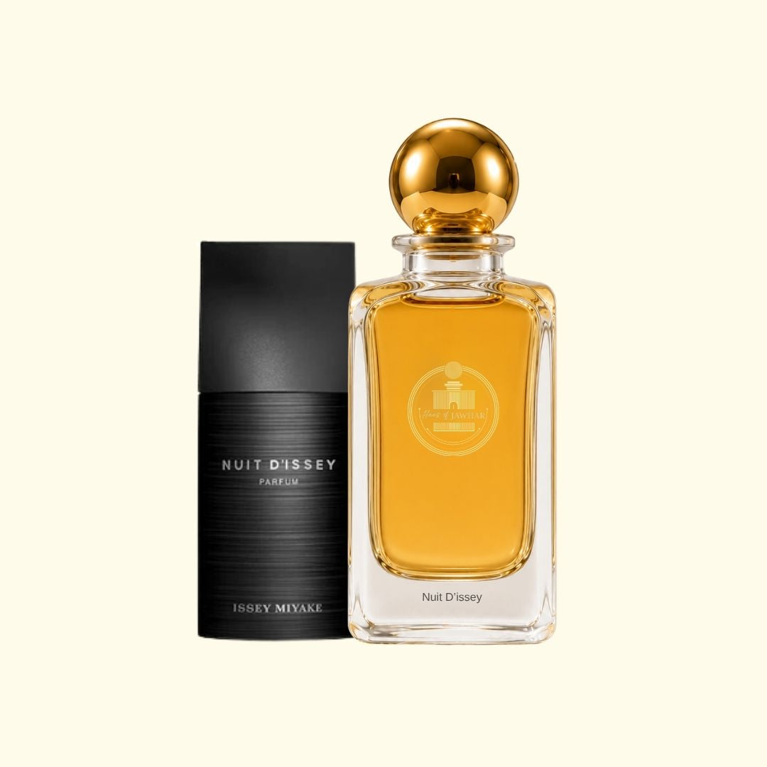 Haus Of Jawhar Nuit D'Issey perfume bottle with Nuit D'Issey fragrance reference.