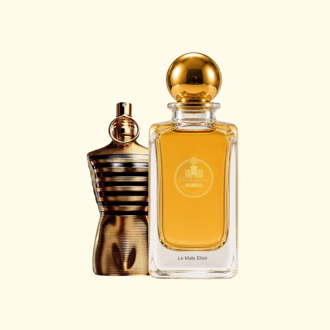 Haus Of Jawhar Le Male Elixir perfume bottle with Le Male Elixir fragrance reference.
