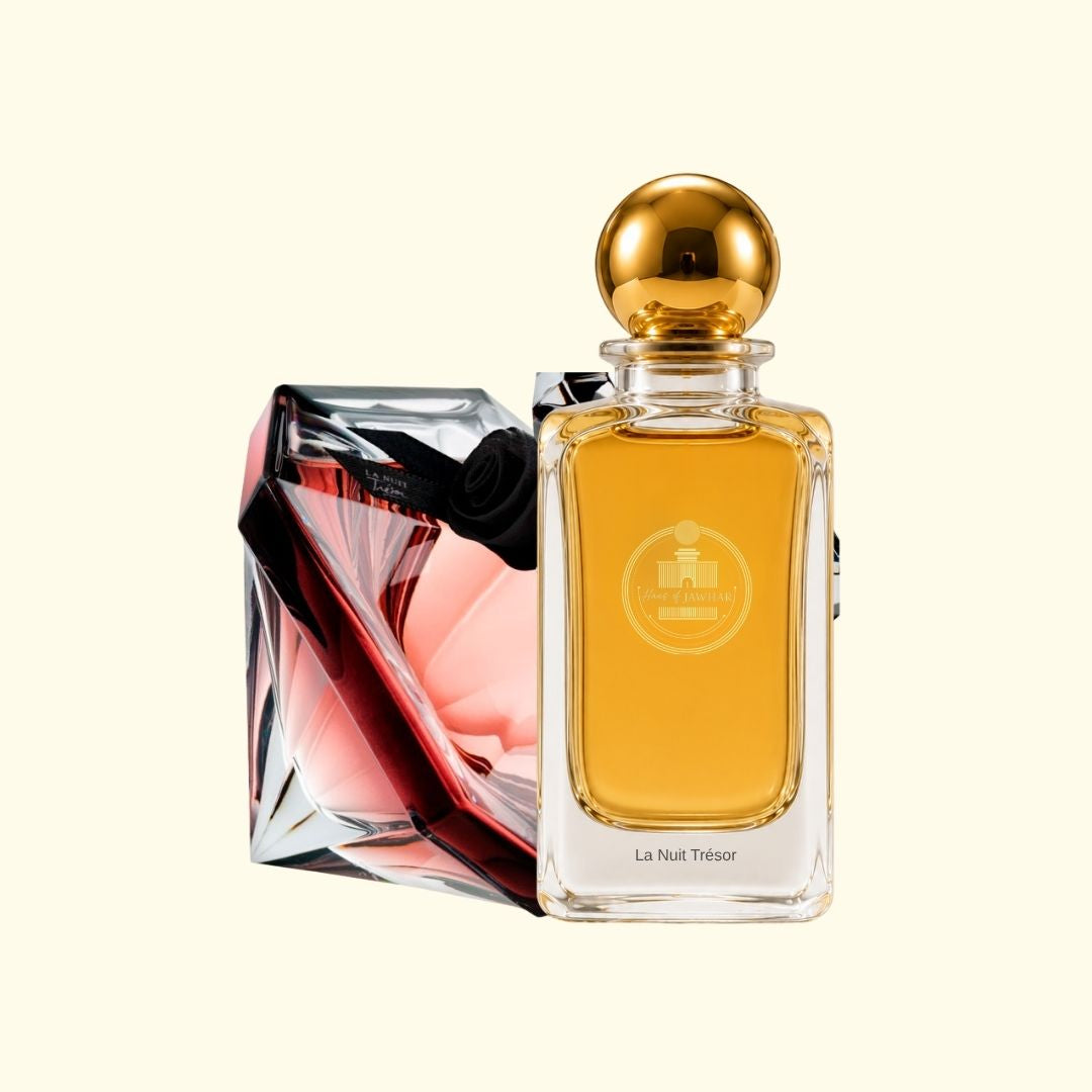 Haus Of Jawhar La Nuit Trésor perfume bottle with La Nuit Trésor fragrance reference.
