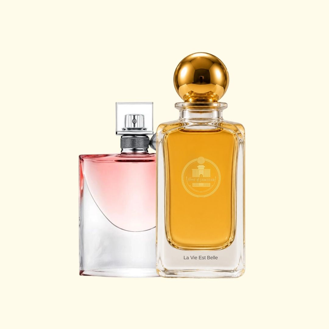 Haus Of Jawhar La Vie Est Belle perfume bottle with La Vie Est Belle fragrance reference.