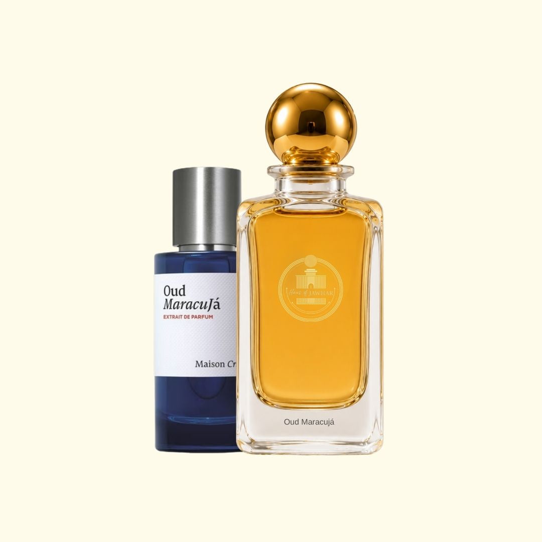 Haus Of Jawhar Oud Maracujá perfume bottle with Oud Maracujá fragrance reference.