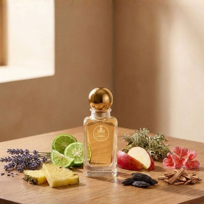 Haus Of Jawhar Montblanc Legend perfume bottle with bergamot, lavender, oakmoss and tonka bean fragrance notes.