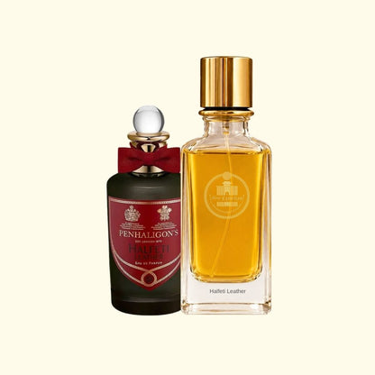 Haus Of Jawhar Penhaligon's Halfeti Leather perfume bottle with Penhaligon's Halfeti Leather fragrance reference.