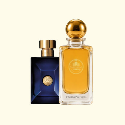 Haus Of Jawhar Dylan Blue Pour Homme perfume bottle with Dylan Blue Pour Homme fragrance reference.