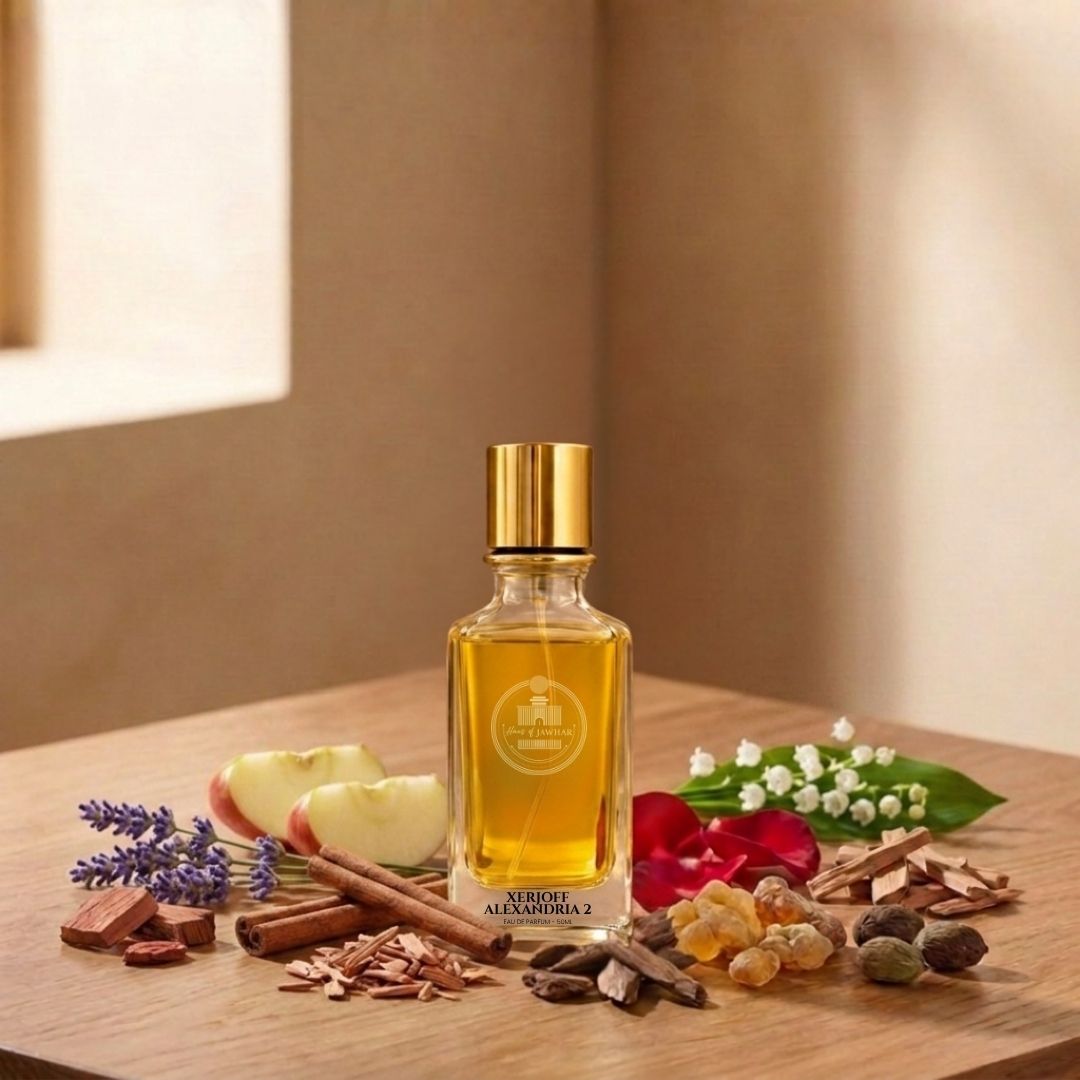 Haus Of Jawhar Xerjoff Alexandria II perfume bottle with premium packaging.