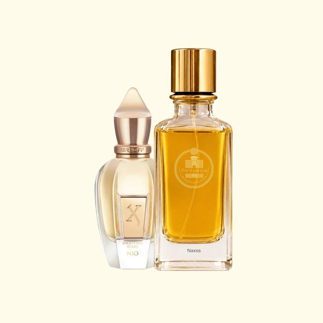 Haus Of Jawhar Naxos perfume bottle with Naxos fragrance reference.