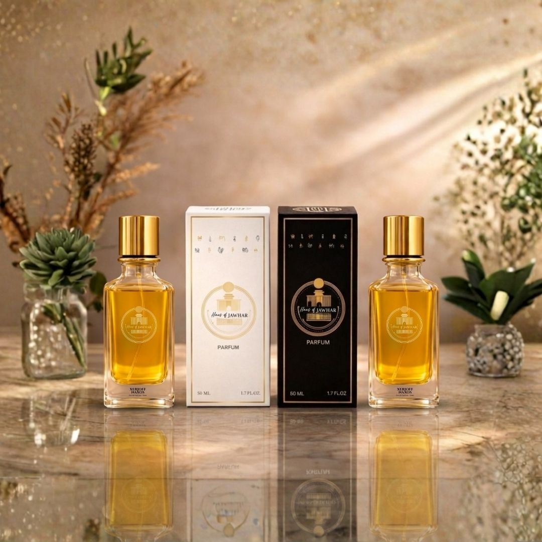Haus Of Jawhar Xerjoff Naxos perfume bottle with premium packaging.