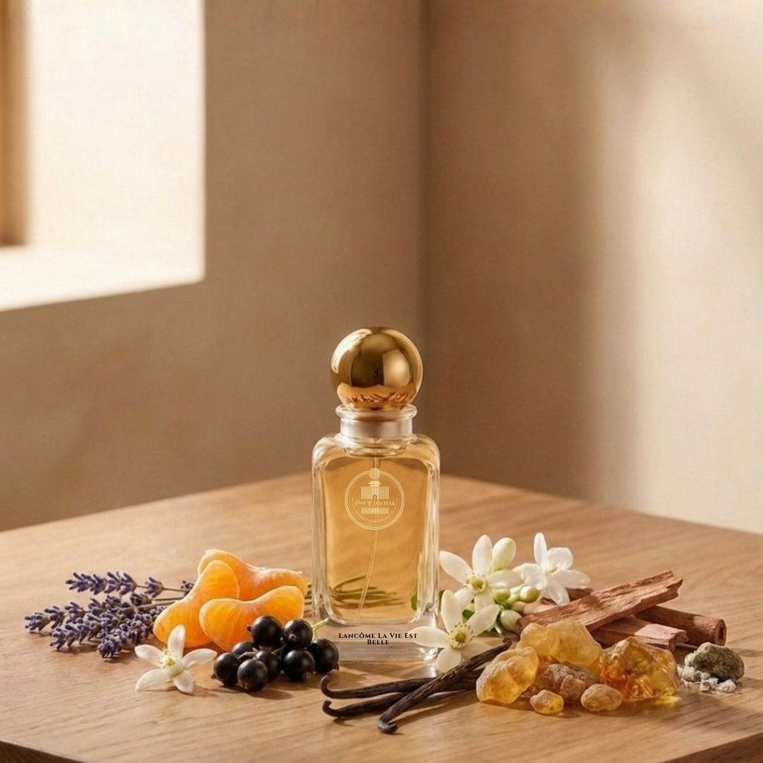 Haus Of Jawhar YSL Libre perfume bottle with lavender, orange blossom, vanilla and musk fragrance notes.