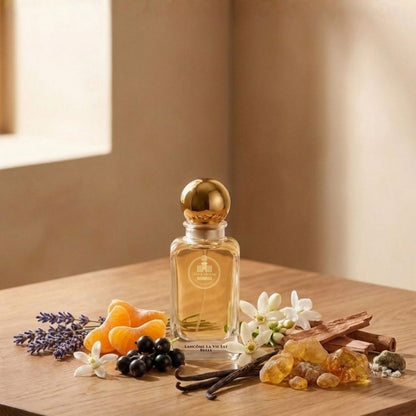 Haus Of Jawhar YSL Libre perfume bottle with lavender, orange blossom, vanilla and musk fragrance notes.