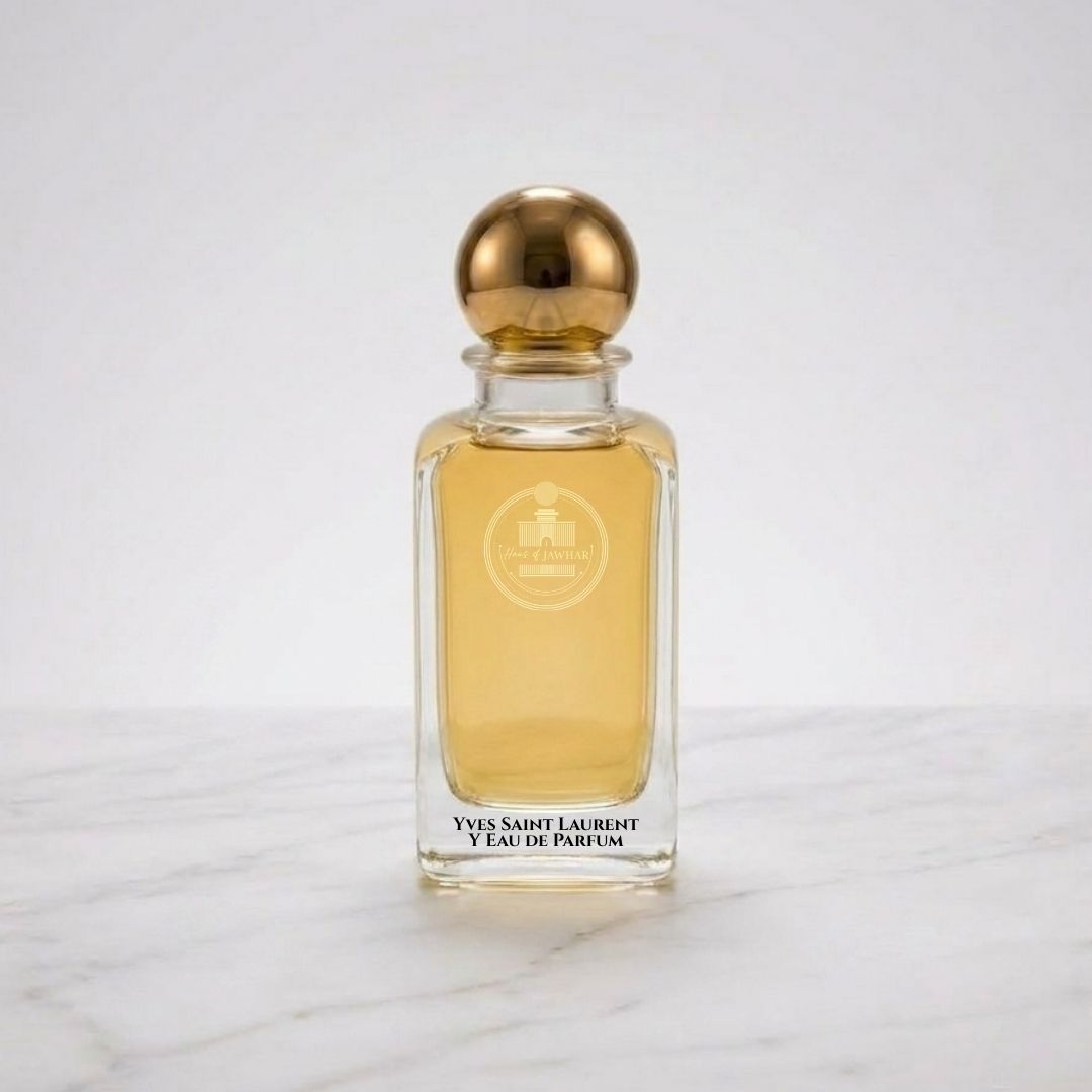 Haus Of Jawhar YSL Y perfume bottle.